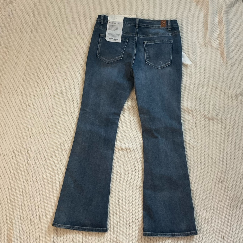 🤍New GoGo Women's Perfect Fit Bootcut Denim Jeans🤍 - Picture 4 of 6